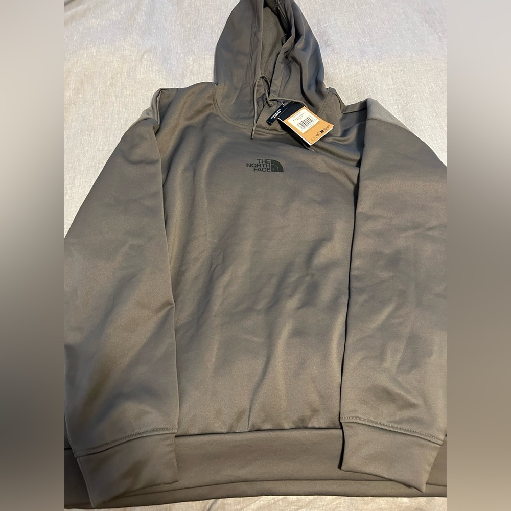 The North Face Horizon Fleece Long-Sleeve Pullover Hoodie for Men - Smoked Pearl